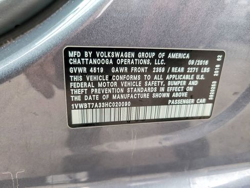 Used 2017 Volkswagen Passat 1.8T SE image 21