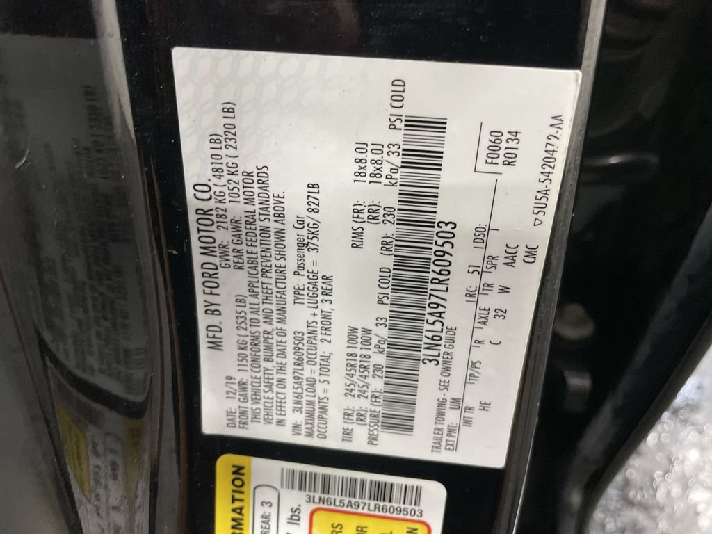 Used 2020 Lincoln MKZ FWD image 26