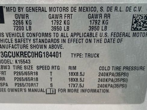 Used 2017 Chevrolet Silverado 1500 LT w/ All Star Edition AWD/4WD image 37
