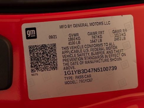 Used 2022 Chevrolet Corvette Stingray Preferred Conv w/ 2LT image 45