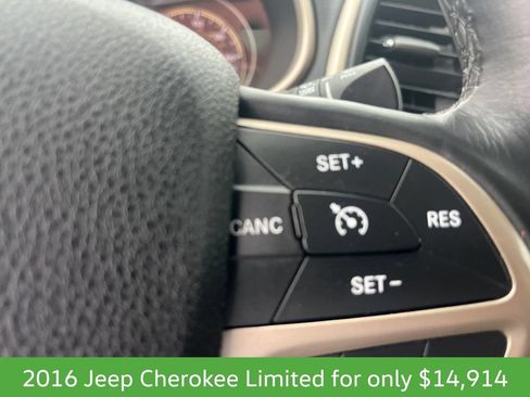 Used 2016 Jeep Cherokee Limited AWD/4WD image 22