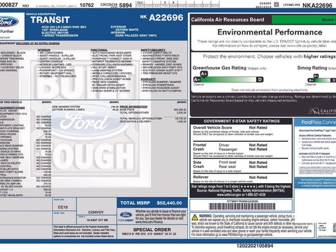 Used 2022 Ford E-Transit Low Roof image 6