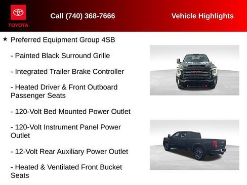 Used 2022 GMC Sierra 2500 AT4 w/ Gooseneck/5TH Wheel Package image 13