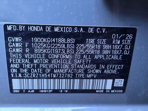 New 2026 Honda HR-V Sport image 17