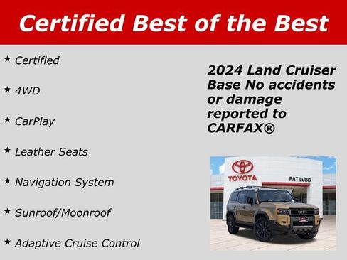Certified 2024 Toyota Land Cruiser AWD/4WD image 42