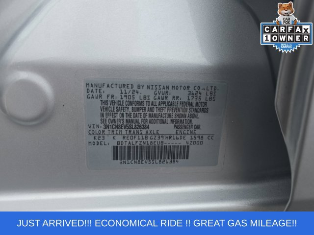 Used 2025 Nissan Versa SV FWD image 22