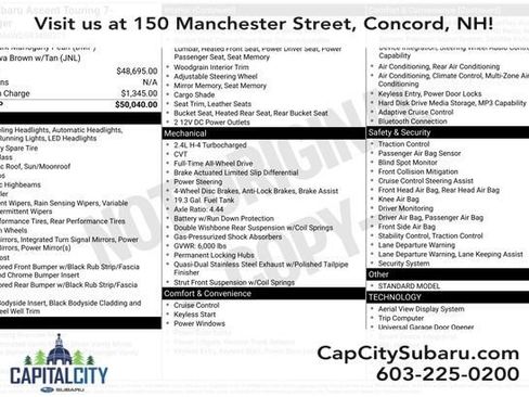 Used 2024 Subaru Ascent Touring image 37