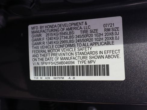 Used 2021 Honda Pilot Special Edition image 23