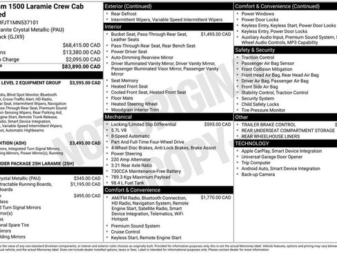 Used 2021 RAM 1500 Laramie AWD/4WD image 4