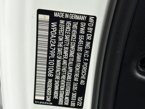 Certified 2023 Porsche Panamera Platinum Edition RWD image 31