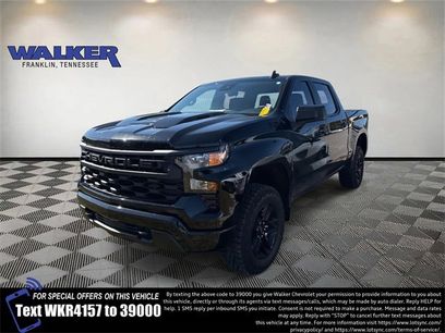 Used 2025 Chevrolet Silverado 1500 Custom Trail Boss w/ Dark Appearance Package