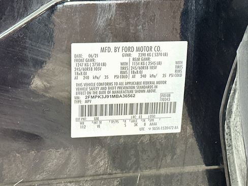 Used 2021 Ford Edge SEL w/ Convenience Package FWD image 29
