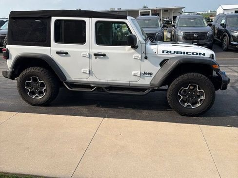 Used 2022 Jeep Wrangler Unlimited Rubicon 4xe w/ Steel Bumper Group AWD/4WD image 1