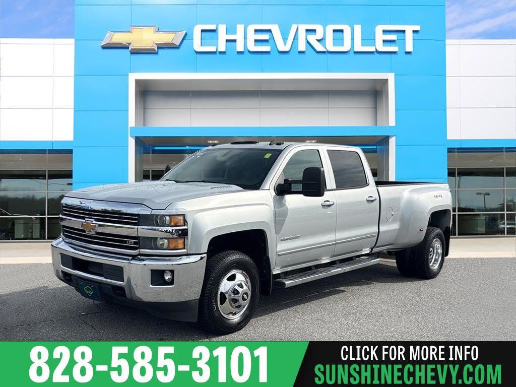 Certified 2015 Chevrolet Silverado 3500 LTZ w/ Duramax Plus Package AWD/4WD image 1