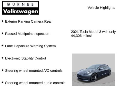 Used 2021 Tesla Model 3 Performance AWD/4WD image 7