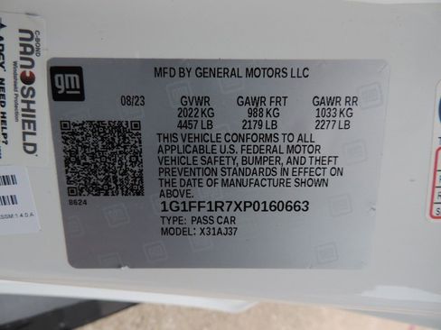 Used 2023 Chevrolet Camaro LT w/ RS Package RWD image 16