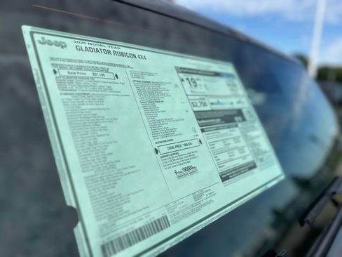 New 2025 Jeep Gladiator Rubicon w/ Convenience Group image 15