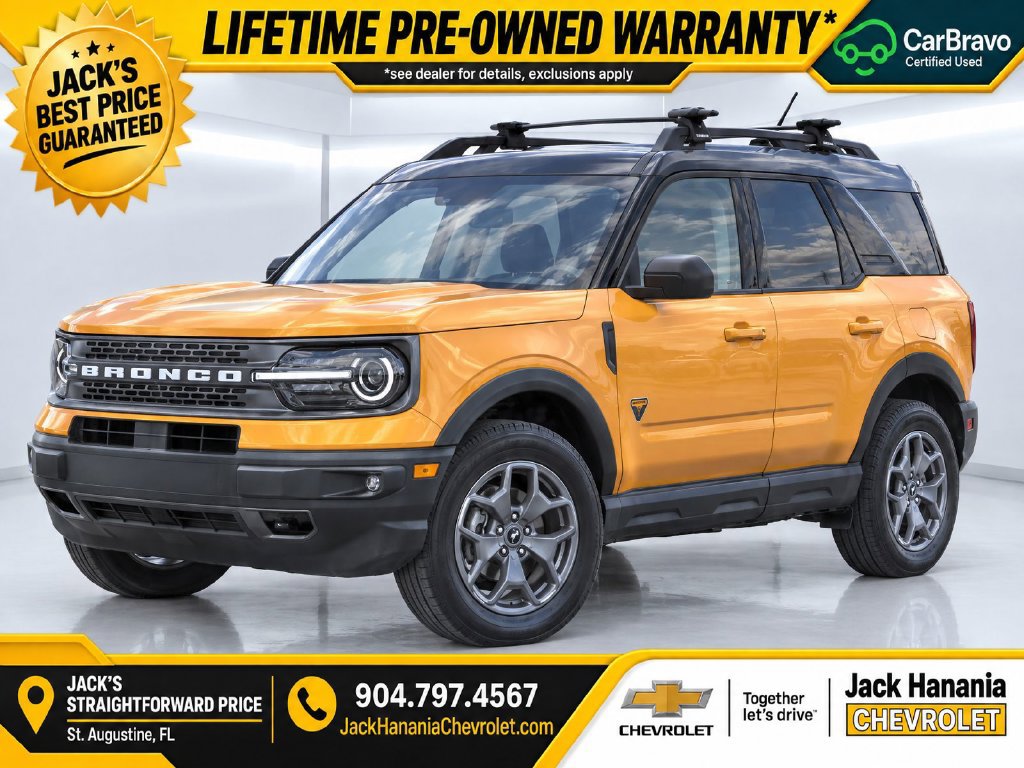 Used 2022 Ford Bronco Sport Badlands w/ Premium Package AWD/4WD image 3