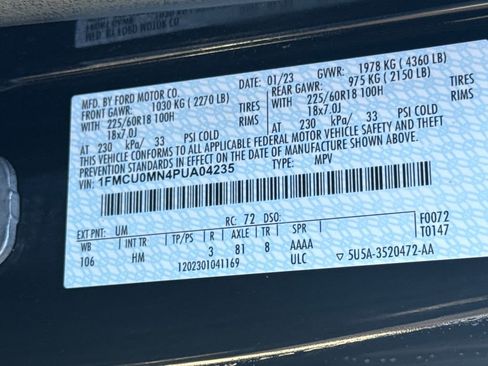 Used 2023 Ford Escape ST-Line image 29