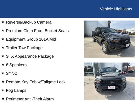 Used 2020 Ford Ranger XL w/ Equipment Group 101A Mid image 23
