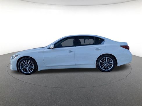 Used 2021 INFINITI Q50 Luxe w/ All Weather Package image 8