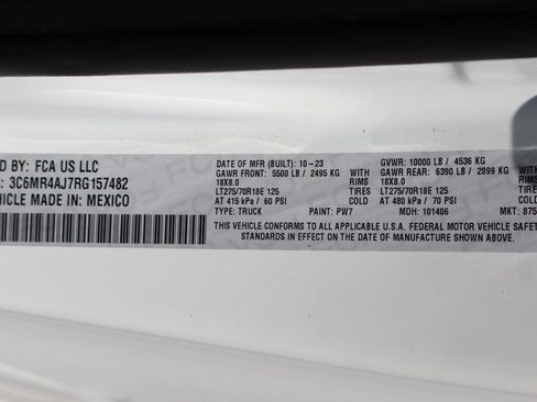 Used 2024 RAM 2500 Tradesman w/ Chrome Appearance Group RWD image 54