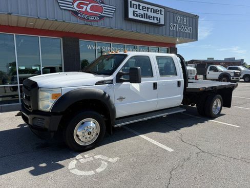Used 2011 Ford F550 4x4 Crew Cab Super Duty w/ Payload Upgrade Pkg image 1