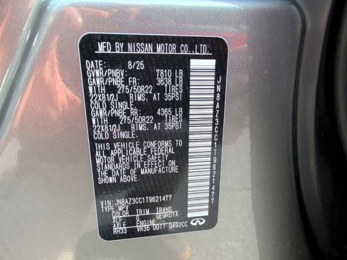 New 2026 INFINITI QX80 Autograph w/ Premium Cargo Package image 26