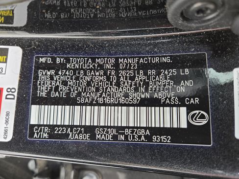 Used 2024 Lexus ES 350 Ultra Luxury w/ Accessory Package (Z2) FWD image 31