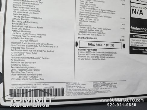 New 2026 RAM 3500 Tradesman w/ Chrome Appearance Group A image 12