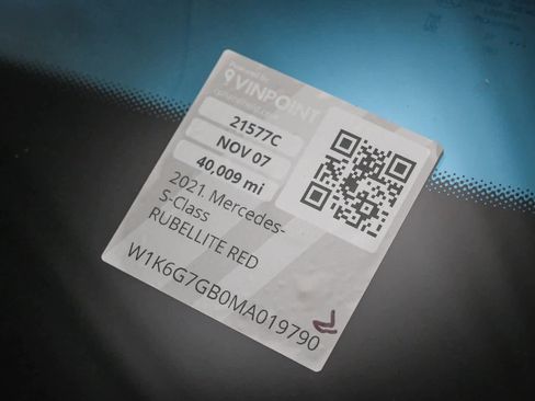 Certified 2021 Mercedes-Benz S 580 4MATIC Sedan image 27