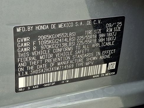 Certified 2025 Acura ADX AWD image 28