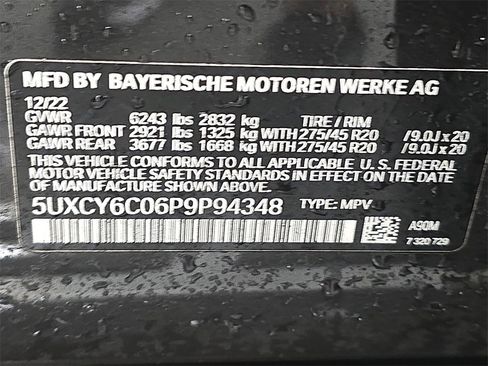 Used 2023 BMW X6 xDrive40i w/ Executive Package image 32