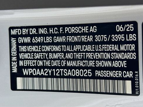 Certified 2026 Porsche Taycan AWD/4WD image 26