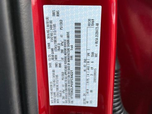 New 2025 Ford F150 STX w/ Equipment Group 201A FX4 image 16