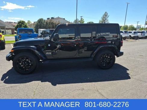 Used 2023 Jeep Wrangler Unlimited Sahara w/ Cold Weather Group AWD/4WD image 3