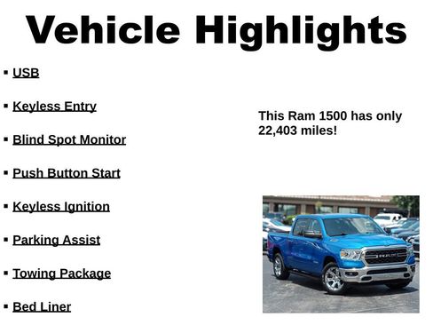 Used 2022 RAM 1500 Big Horn image 52