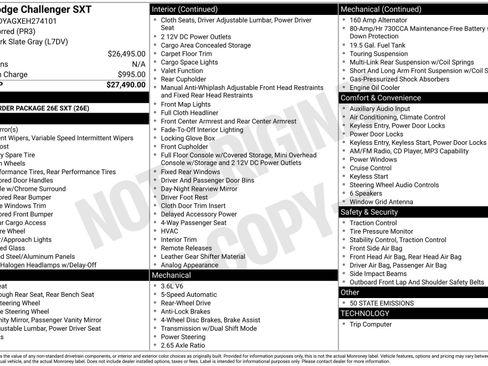 Used 2014 Dodge Challenger SXT image 5