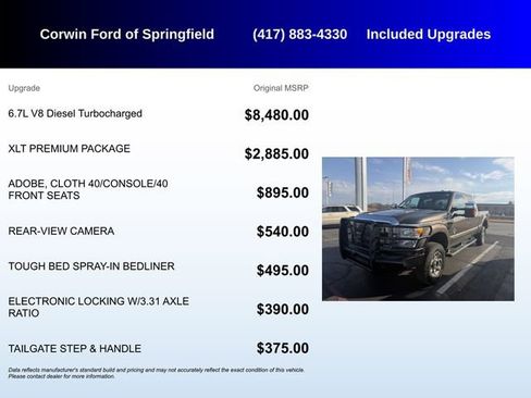 Used 2016 Ford F250 XLT w/ XLT Premium Package image 5