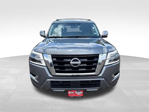 Certified 2023 Nissan Armada SL w/ Captain's Chairs Package RWD image 2