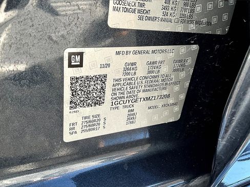 Certified 2021 Chevrolet Silverado 1500 LTZ w/ Technology Package image 17