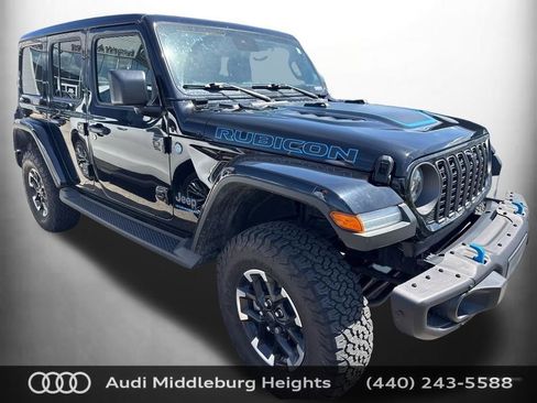 Used 2024 Jeep Wrangler Unlimited Rubicon 4xe AWD/4WD image 1