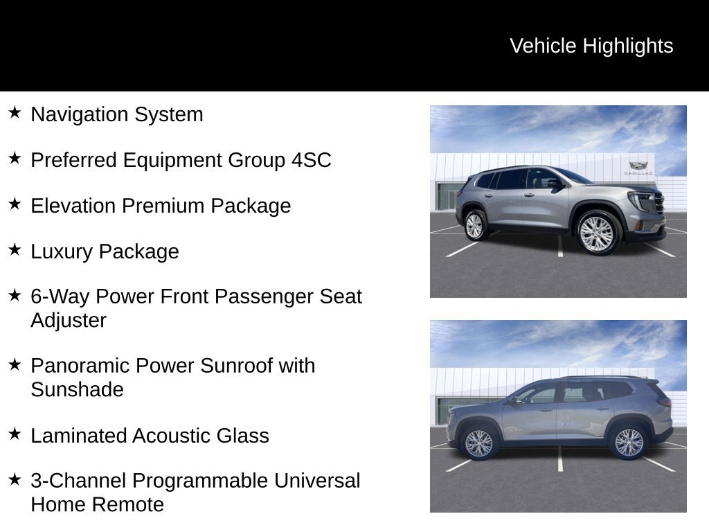 Used 2026 GMC Acadia Elevation w/ Elevation Premium Package FWD image 10
