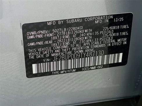 New 2026 Subaru Outback Limited image 23