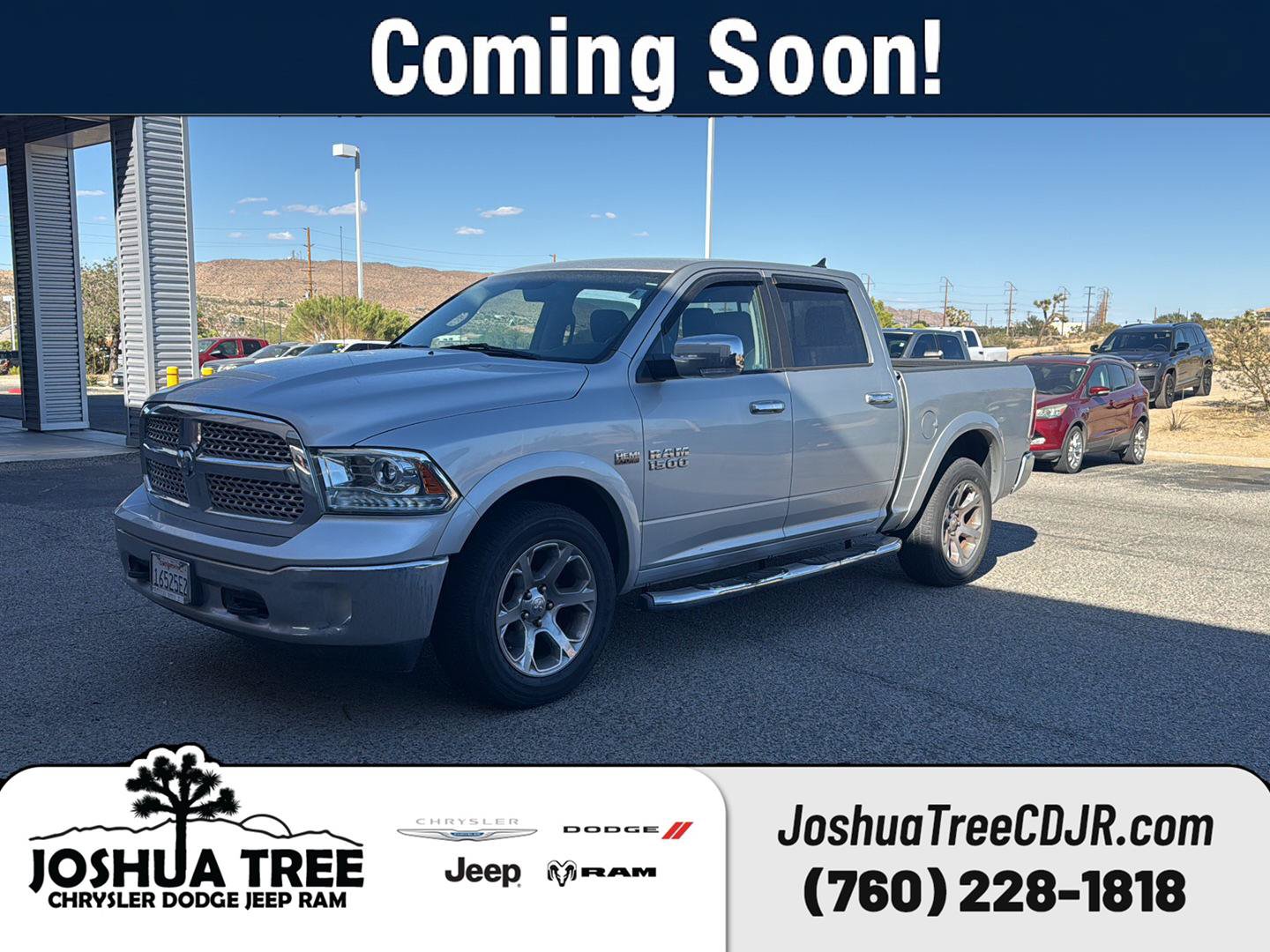 Used 2017 RAM 1500 Laramie w/ Protection Group AWD/4WD image 1