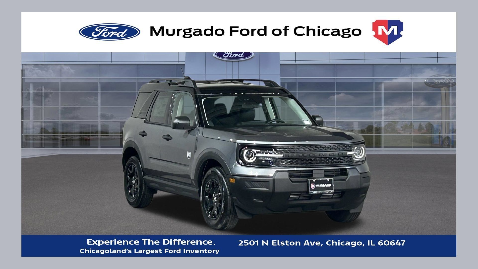 New 2026 Ford Bronco Sport Big Bend w/ Black Appearance Package AWD/4WD 360° Tour
