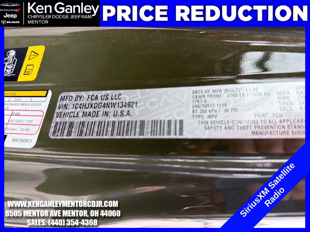Certified 2022 Jeep Wrangler Unlimited Sport AWD/4WD image 26