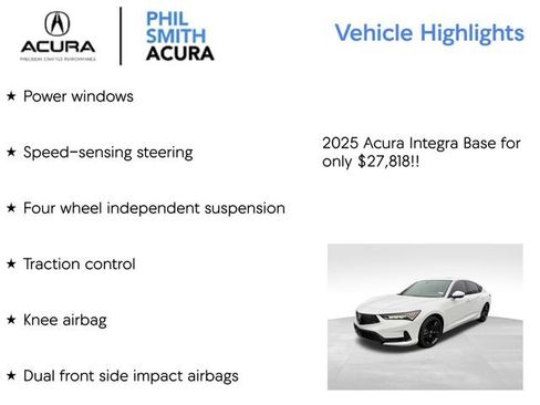 Certified 2025 Acura Integra Base image 7