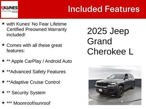 Used 2025 Jeep Grand Cherokee L Altitude image 4