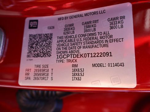 New 2026 Chevrolet Colorado Z71 w/ Midnight Edition AWD/4WD image 29